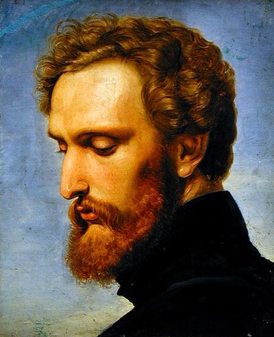 Portrait of Heinrich Heinlein by Wilhelm von Kaulbach